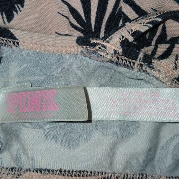 PINK Victoria's Secret Hibiscus Floral Print Pastel Pink Bralette - Picture 5 of 5